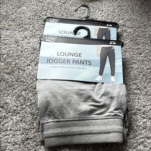 Lildy Gray Lounge Jogger Pants 2 pairs NWT